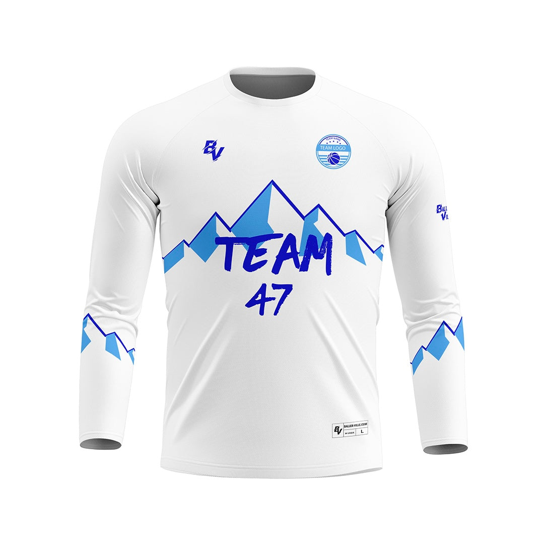 Summit - Custom Basketball Warm-up Shirt - 1