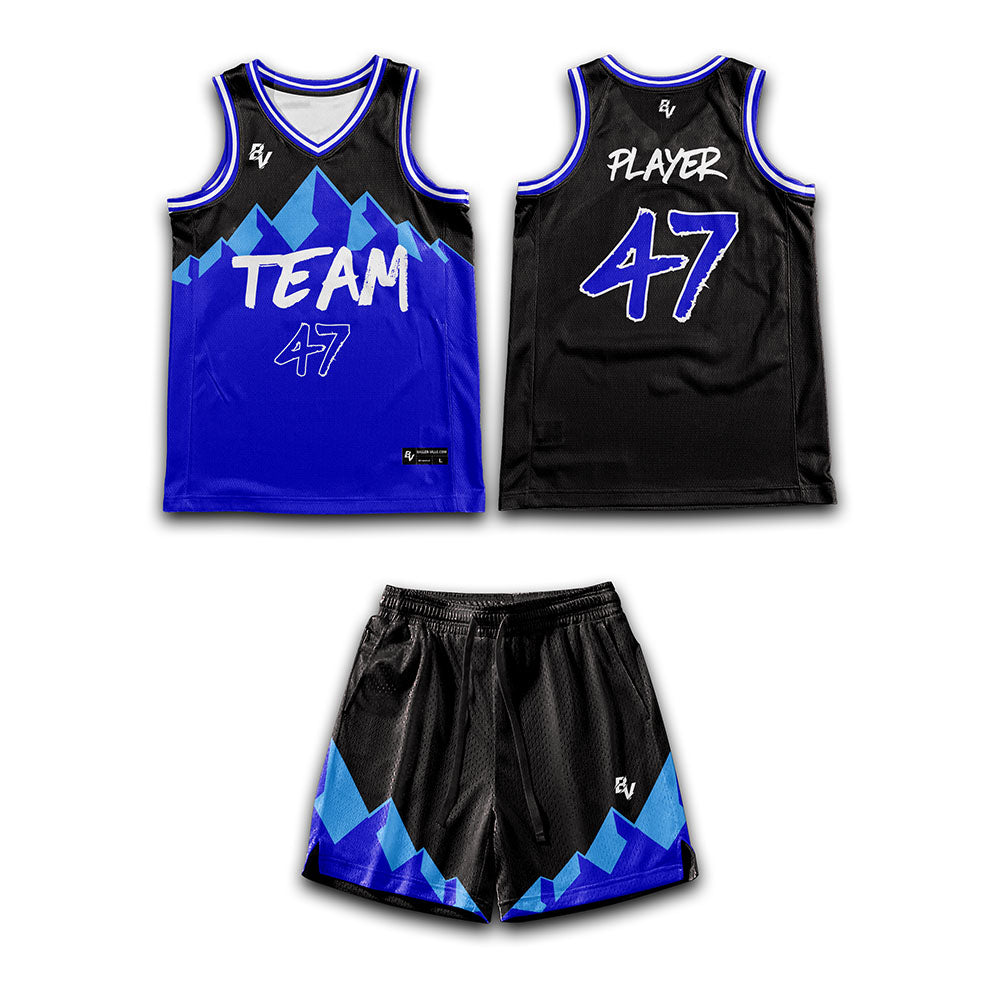 Ballerville - Summit - Custom Basketball Game Uniform 1
