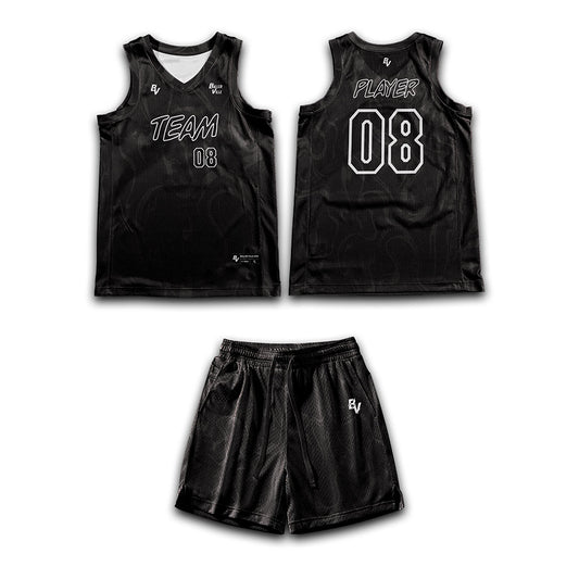Ballerville - The Smoke - Custom Basketball Game Uniform 1