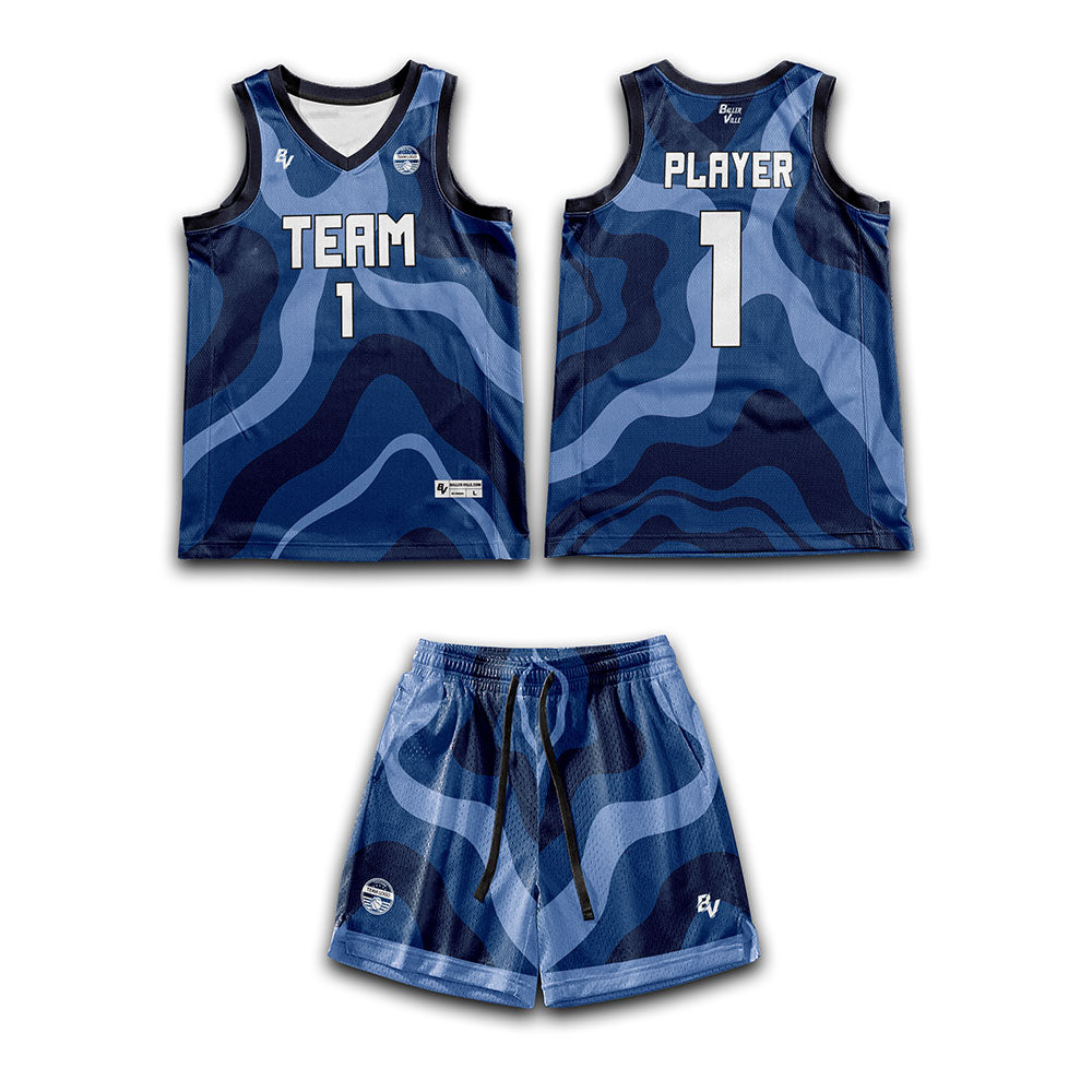 Ballerville - Blend - Custom Basketball Game Uniform 1