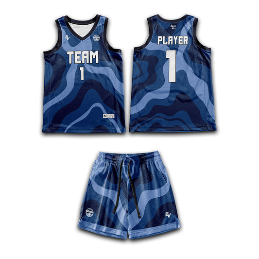 Ballerville - Blend - Custom Basketball Game Uniform 1
