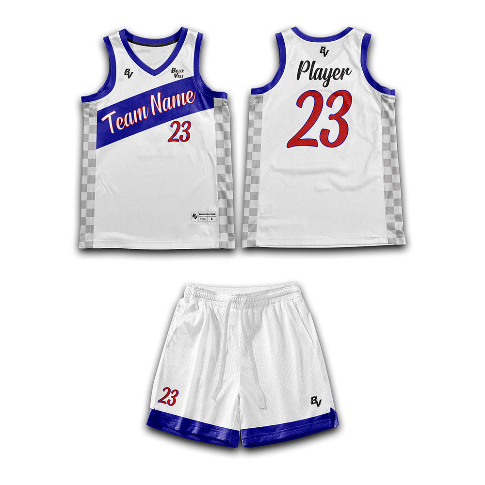 Ballerville - Retrogade - Custom Basketball Game Uniform 2