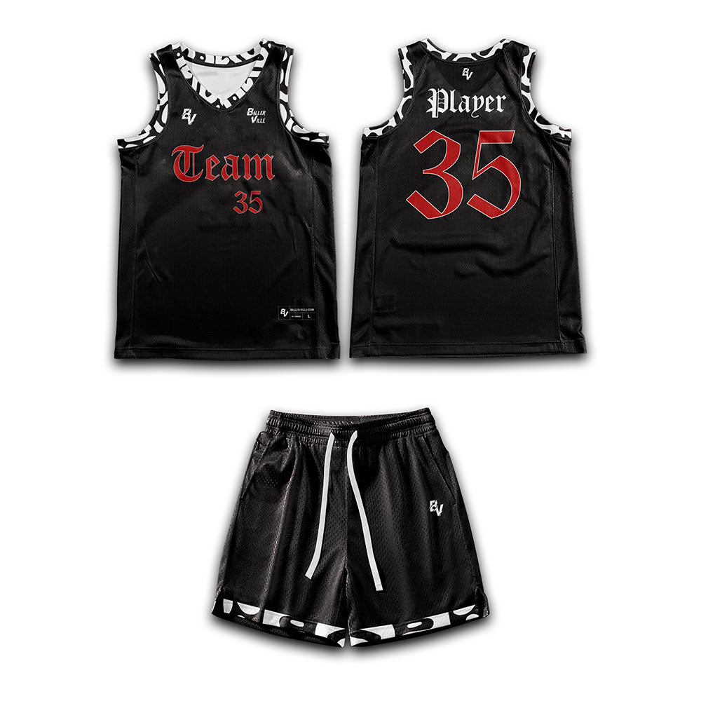 Ballerville - Rogue - Custom Basketball Game Uniform 2