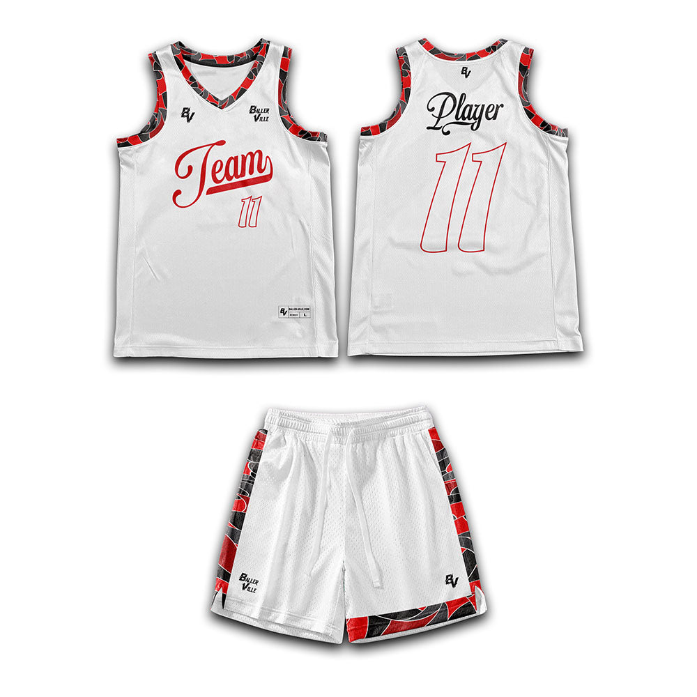 Ballerville - Heritage - Custom Reversible Basketball Uniform 2