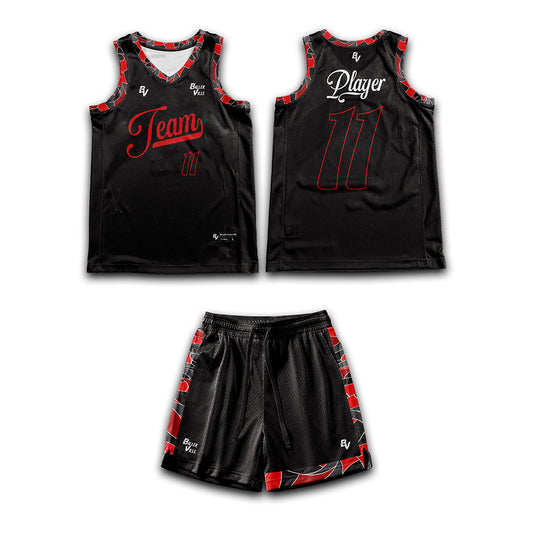 Ballerville - Heritage - Custom Reversible Basketball Uniform 1