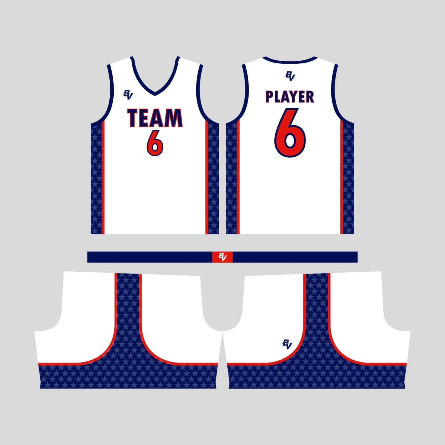 Harlem - Basketball Game Uniform - Custom and Personalized