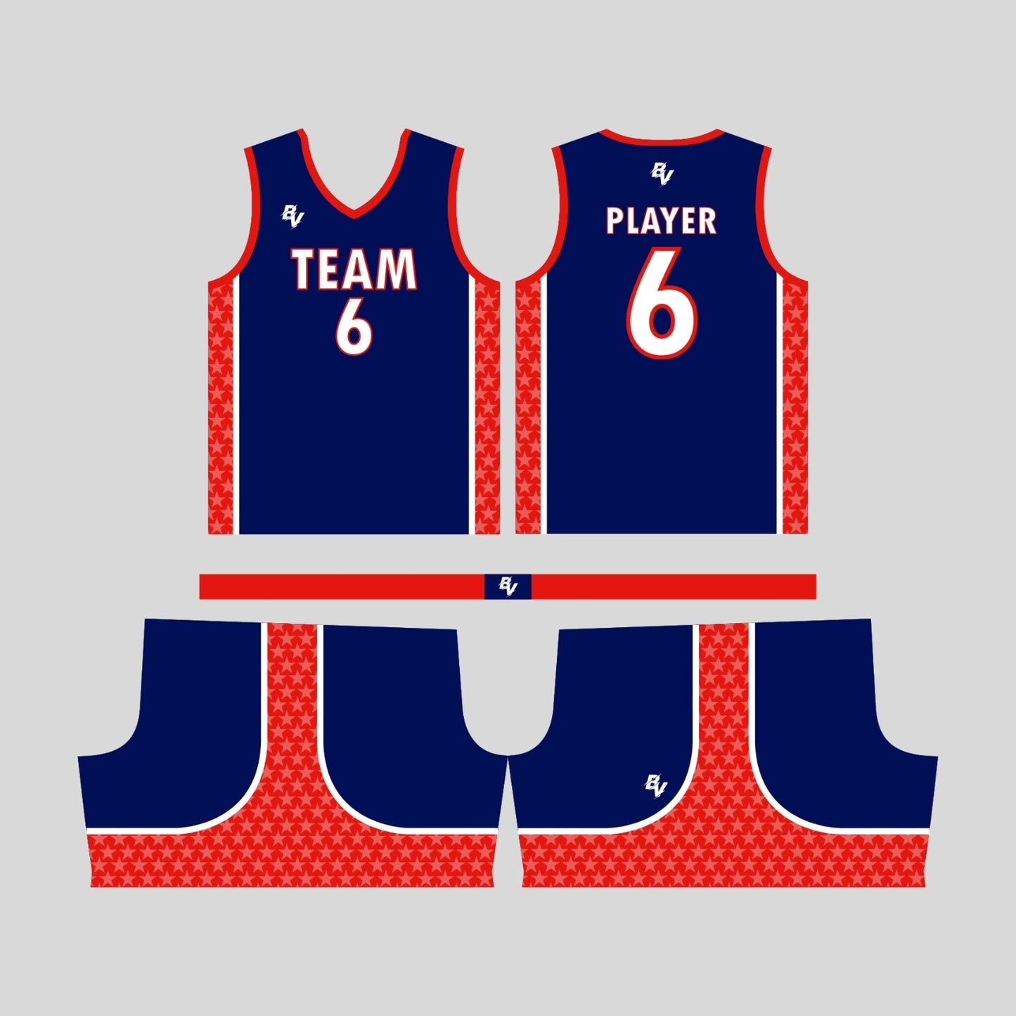 Harlem - Basketball Game Uniform - Custom and Personalized