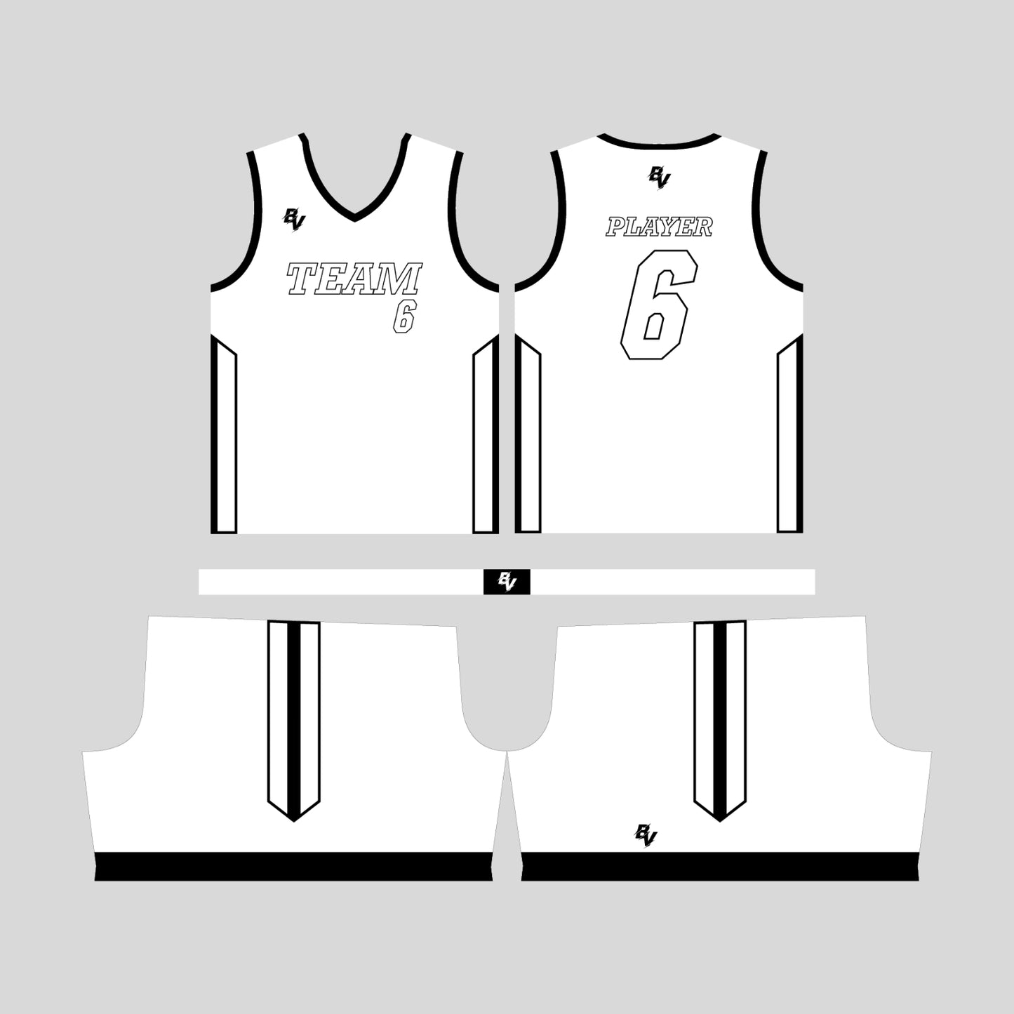 Venom - Basketball Game Uniform - Custom and Personalized