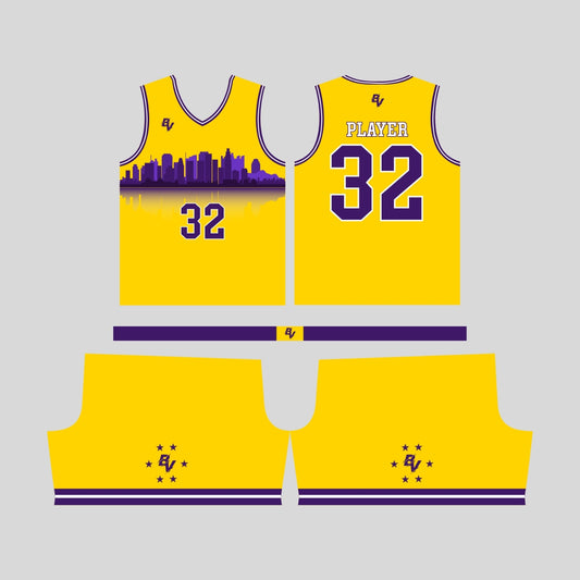 City Edition - Reversible Basketball Uniform - Custom and Personalized