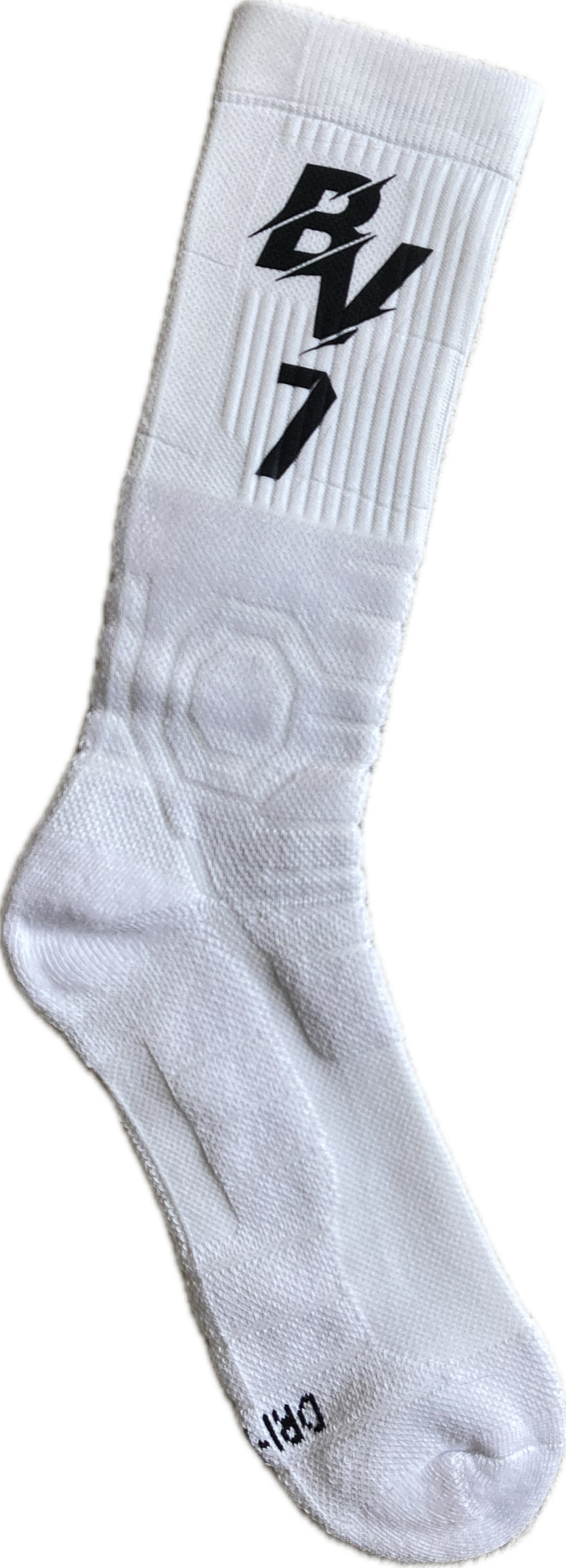 Custom Sports Socks - Logo & Number Printed Right